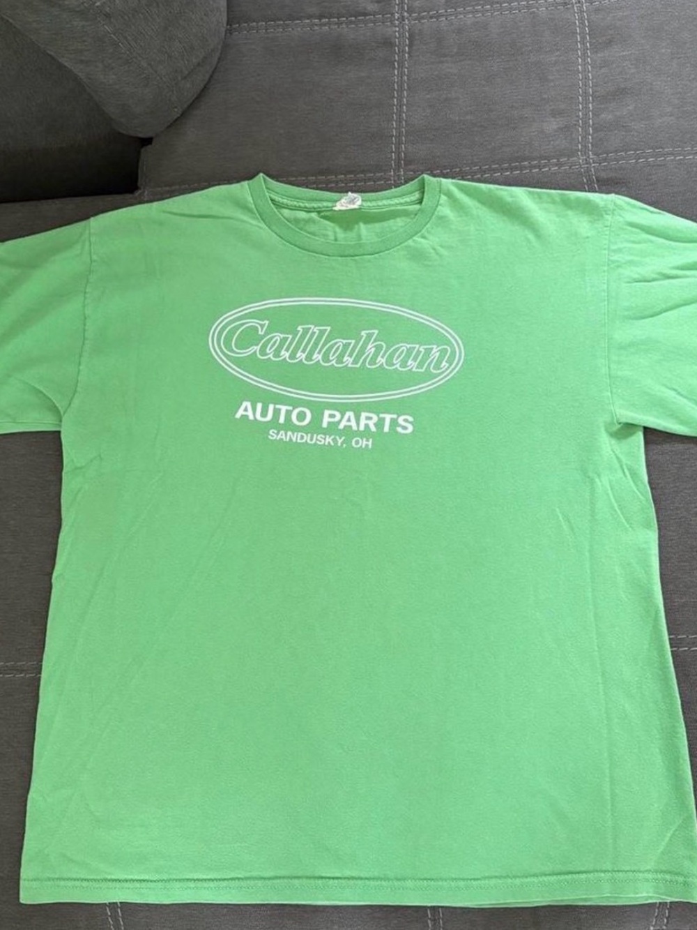 Callahan Bright Green Logo Short Sleeve Tee